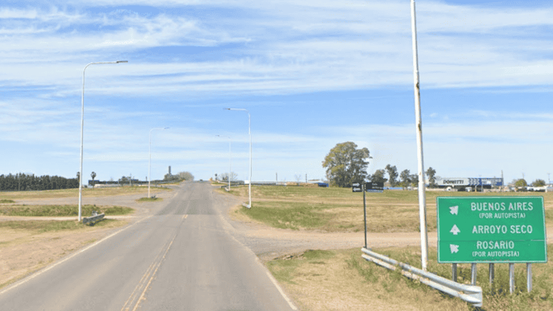 El hallazgo fue en inmediaciones del empalme entre la ruta 26 y la autopista.