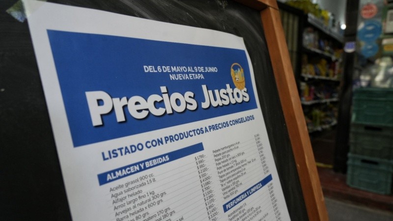 Los Precios Justos rosarinos, otra vez en vigencia hasta el 9 de junio inclusive.