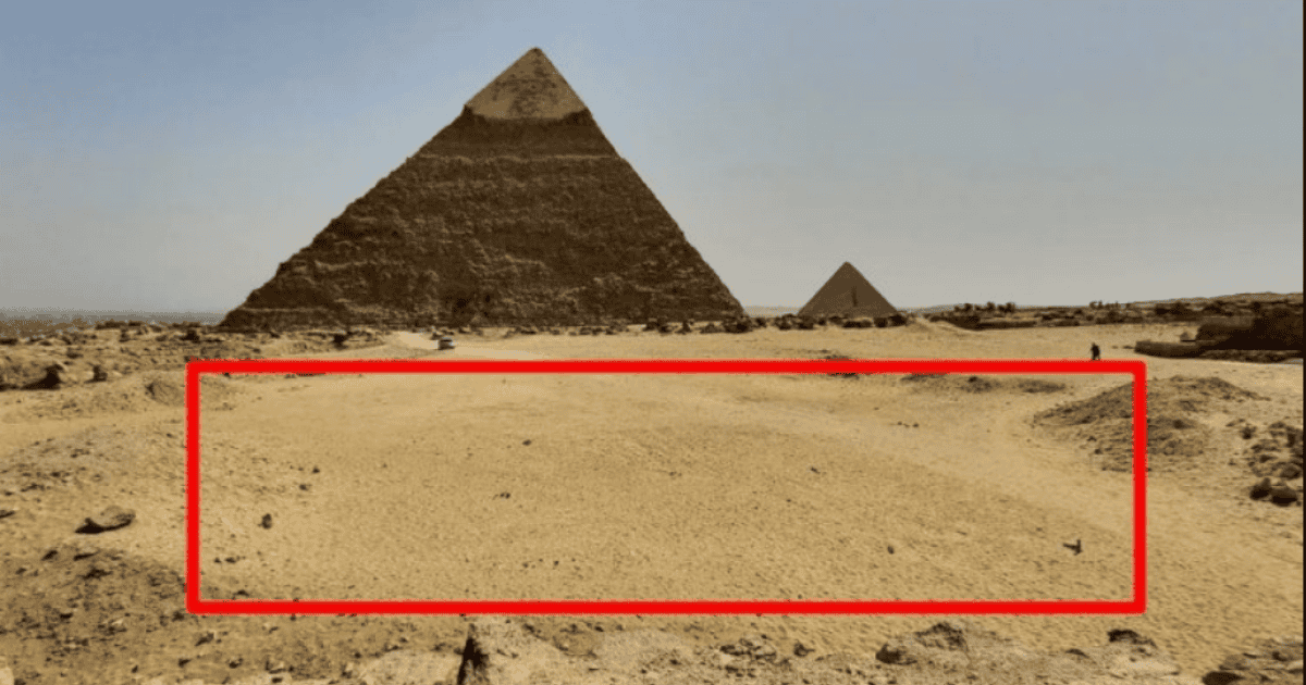 Trova una misteriosa struttura a forma di “L” nascosta sotto il cimitero reale di Giza vicino alle piramidi