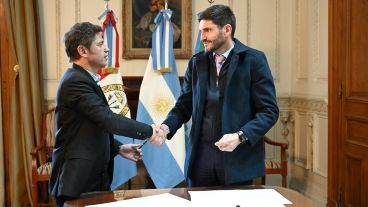 Pullaro y Kicillof este vienes al mediodía en la sede de Gobernación en Rosario