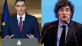 El presidente español Pedro Sánchez cargó contra Javier Milei y cuestionó su visita: “Representamos todo lo que odian”