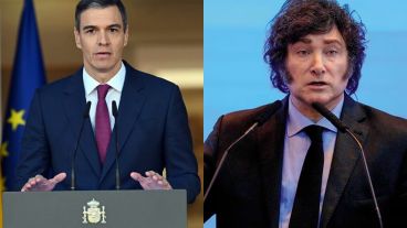 Pedro Sánchez cuestionó la visita de Javier Milei a España.
