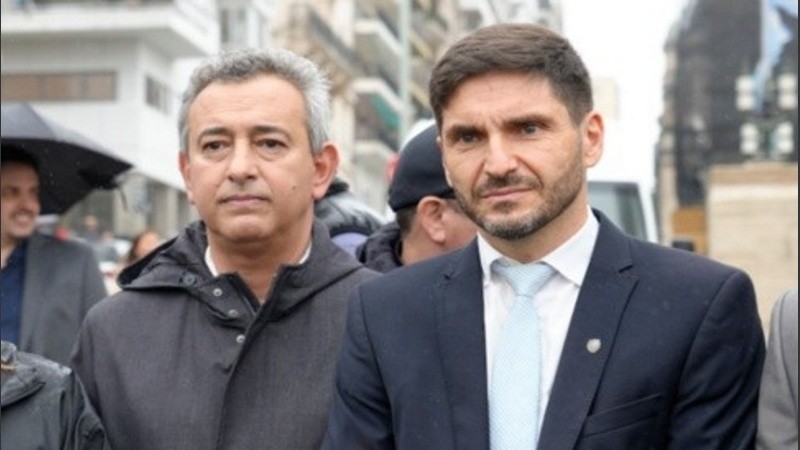 Pullaro y Javkin se manifestaron en contra de la suba de subisdios al transporte del Amba.