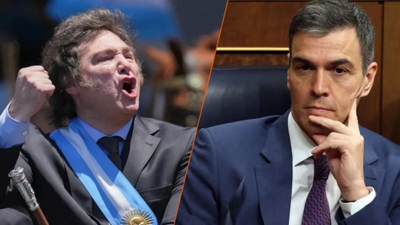Milei y Sánchez polarizando para hacerse fuertes.
