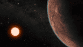 Los científicos detectaron a Gliese 12 b mientras cruzaba la cara de su estrella enana roja madre.