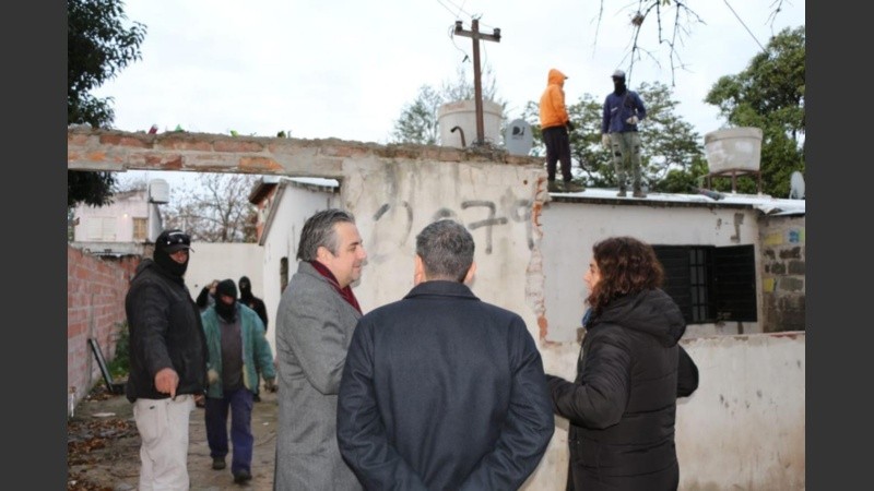 Los tres búnkeres derribados están en la zona de barrio La Esperanza.