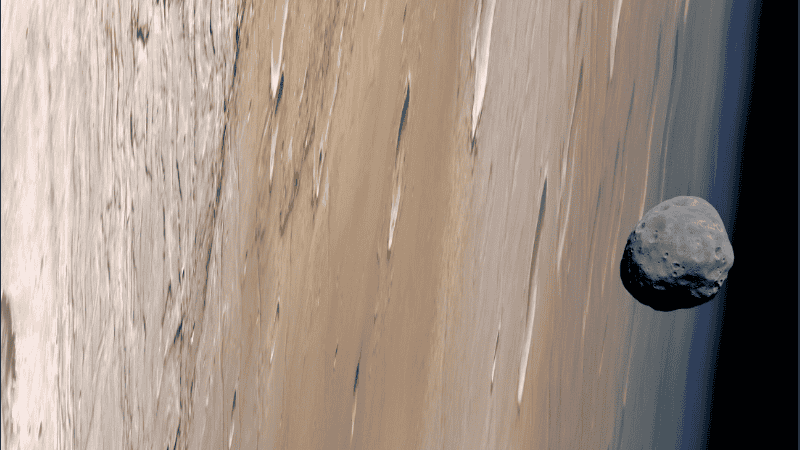 Los hallazgos del estudio también tienen implicaciones para Deimos.