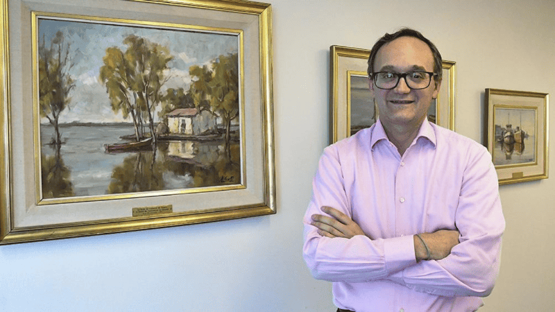 Gustavo Idígoras, presidente de la poderosa Cámara de la Industria Aceitera (Ciara)