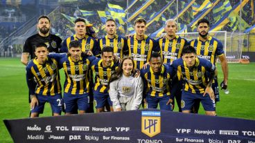 Los titulares canallas que salieron a jugar contra Lanús en Arroyito.