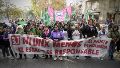 Multitudinaria marcha en Rosario contra la violencia de género en un nuevo aniversario de Ni Una Menos