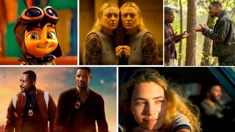 Capitán avispa; Observados; Intensa-mente 2; Bad Boys: hasta la muerte; Historias invisibles.