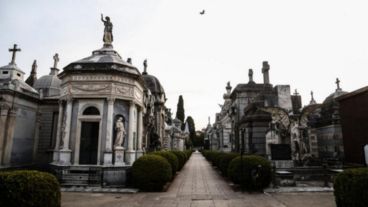 El cementerio El Salvador.