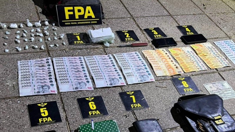 Los elementos secuestrados al ex policía en Cruz Alta.