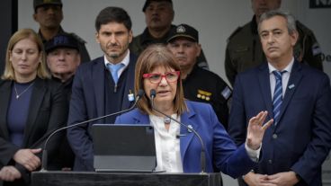 La ministra de Seguridad nacional Patricia Bullrich.