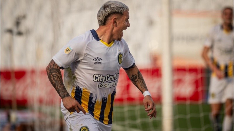 Copetti hizo su primer gol con la camiseta de Central.