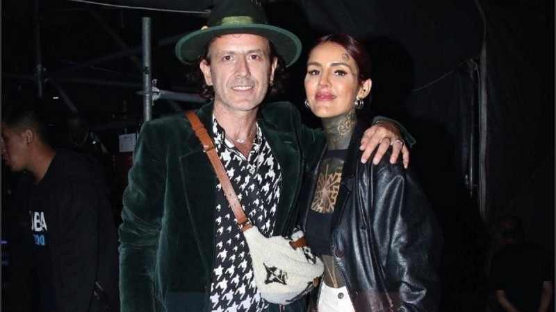 Coti Sorokin y Cande Tinelli.