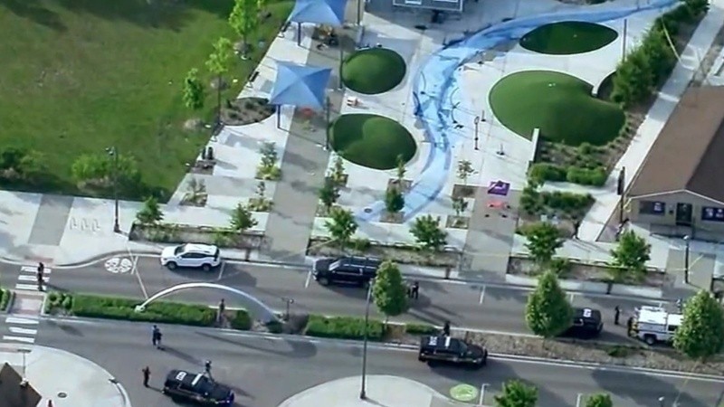 El tiroteo ocurrió en un parque acuático de Detroit, Estados Unidos.