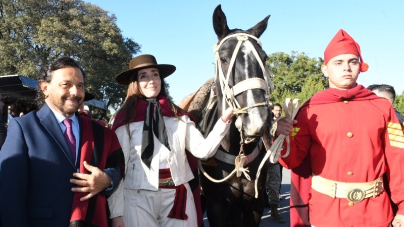 La vicepresidenta en Salta participó de los actos por Güemes.