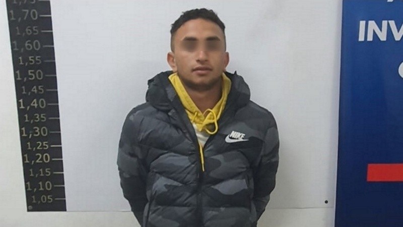 Dylan, cuando cayó detenido en septiembre de 2022.