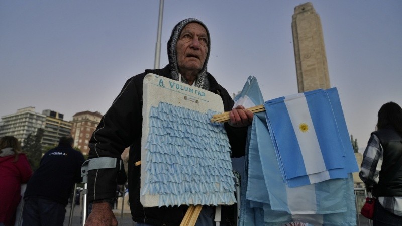 Un cielo con nubes y frío este 20 de junio.