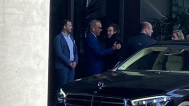 Javier Milei continuaba su viaje por Europa y este sábado llegó a Alemania.