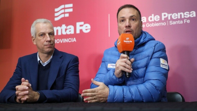 Enrico en la conferencia de prensa de este miércoles con más detalles de obras.