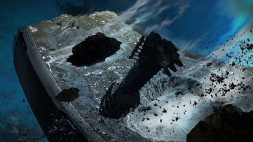 La fragata "Mona Lisa" ya había sido vista en otras entregas aunque no se la había podido explorar en profundidad.