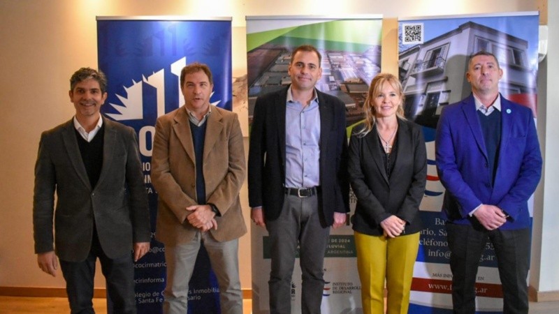 Patricio Arpini, Pablo Bonetto, Juan Marcos Aviano y Gabriela Ortíz de Urbina.