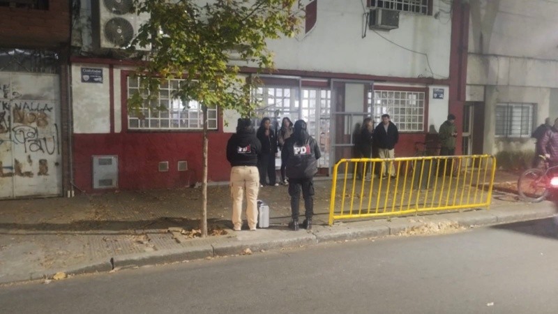 Por protocolo, la Policía actuó en el lugar.