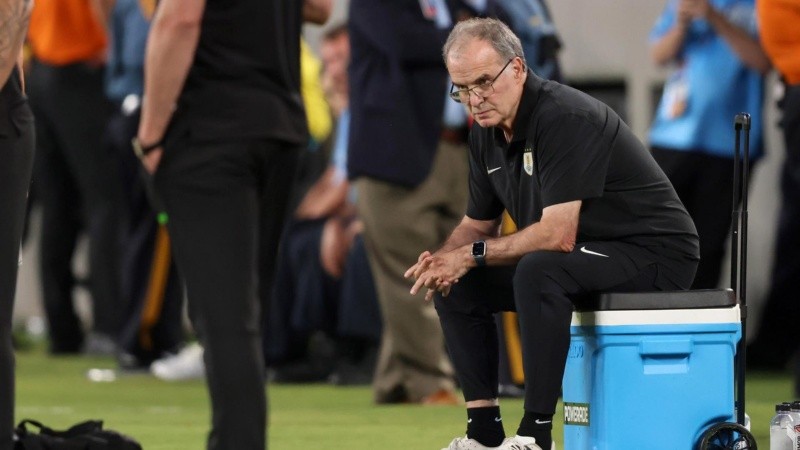 El rosarino Marcelo Bielsa dirige a la selección de Uruguay en la Copa América de Estados Unidos.
