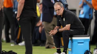 El rosarino Marcelo Bielsa dirige a la selección de Uruguay en la Copa América de Estados Unidos.