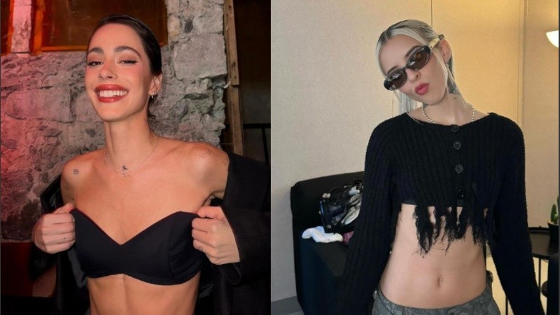 Las cantantes quedaron envueltas en rumores.