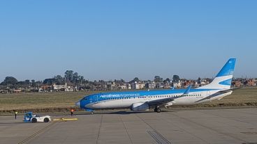 Además de los vuelos turísticos, en julio comenzaron también los chartes estudiantiles a Bariloche.