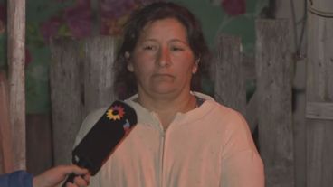 Laudelina le dijo al fiscal que está "intranquila".