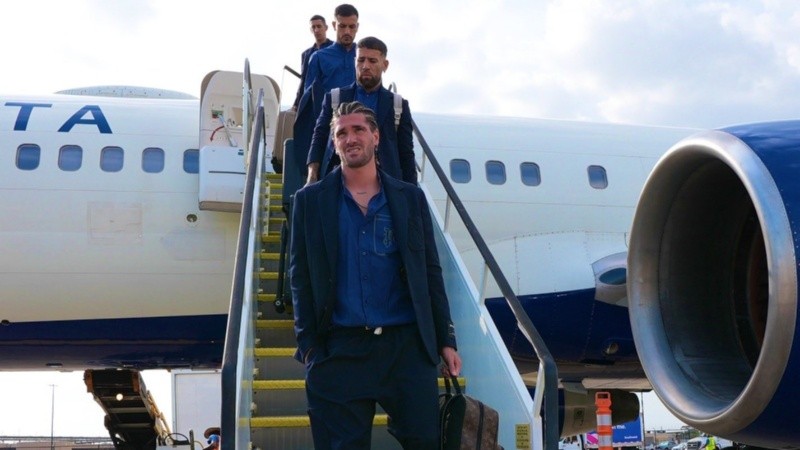 De saco informal, los jugadores se instalaron en Texas.