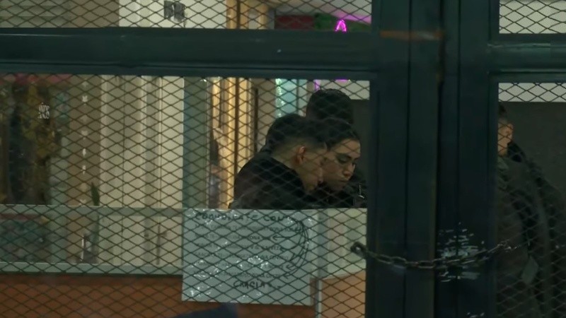 Intenso movimiento policial en los minutos posteriores.