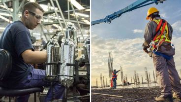 Construcción e industria registraron subas de actividad en mayo y sostuvieron la tendencia positiva de este año.