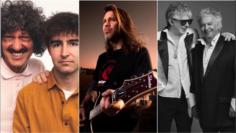 Dani Pérez y Los Versos, Ylena y Ratones Paranoicos.