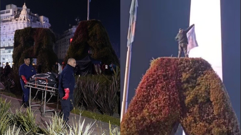 El trágico final del joven, que murió en las inmediaciones del Obelisco, ocurrió mientras se mantenía la incertidumbre sobre el comienzo del partido de la Selección Argentina.