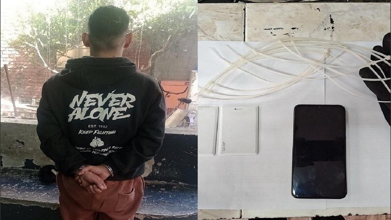 El conductor del vehículo robado en el que se dieron a la fuga los falsos policías tras el asalto.