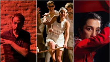 Las obras "Fuego ancestral", "La luna que te parió" y "Territorio coraje".