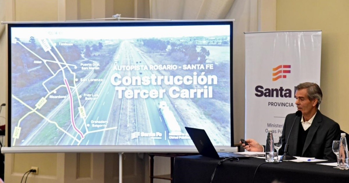 La Provincia encara una serie de obras en la autopista Rosario-Santa Fe ...