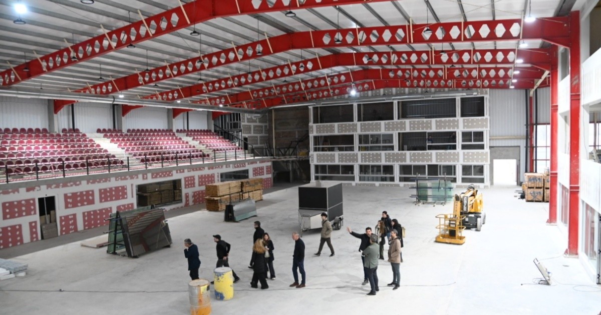Así es el Rosario Arena Sport, el imponente estadio cubierto donde la