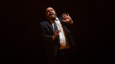 "Al matadero", con el protagónico de Manuel Baella y la dirección de Miguel Franchi, es una de las obras seleccionadas en el ciclo "Mucho Teatro".