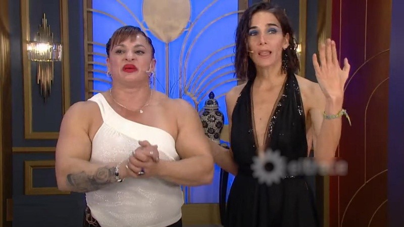 Alejandra Locomotora Oliveras y Juana Viale en el clásico 