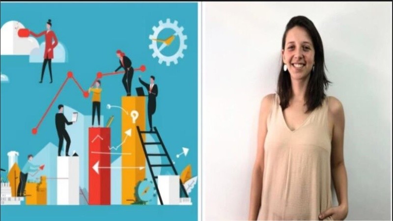 Agustina analiza el rol de la mujer en el mercado laboral