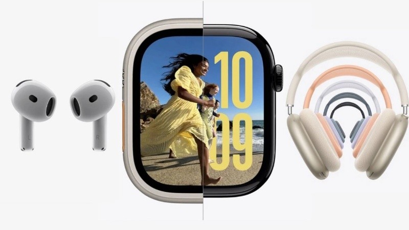 Apple presentó el Watch Series 10 y los nuevos AirPods.