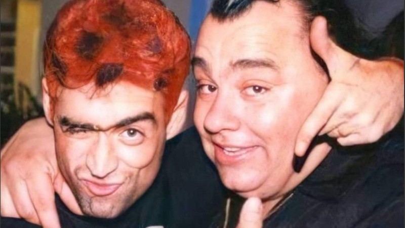 Rodrigo y La Tota Santillán.