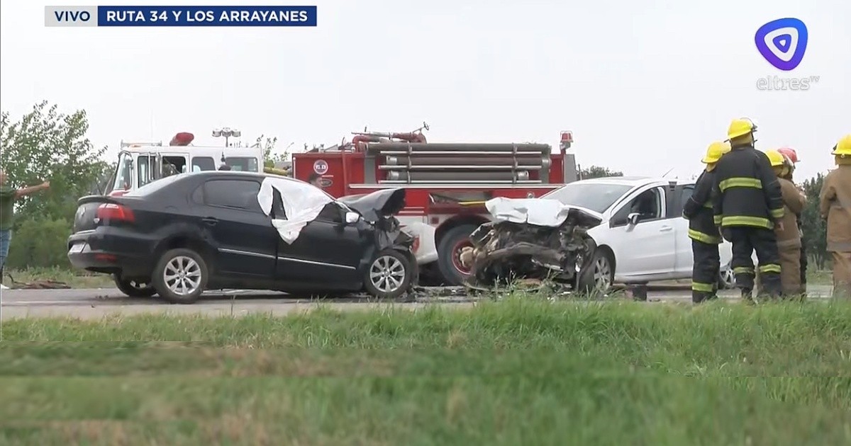 Siniestro fatal en la ruta 34 a la altura de Ibarlucea: una persona ...