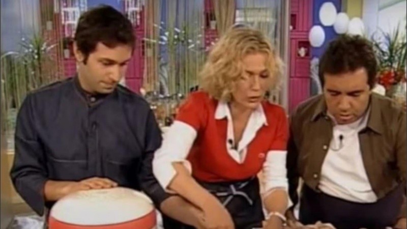 El actor bancó a su ex compañera de trabajo